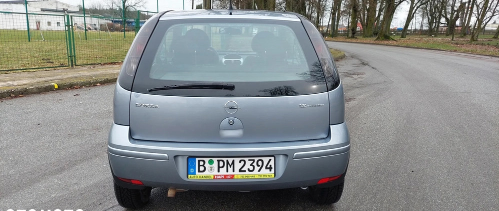 Opel Corsa cena 7900 przebieg: 131000, rok produkcji 2005 z Gościno małe 92